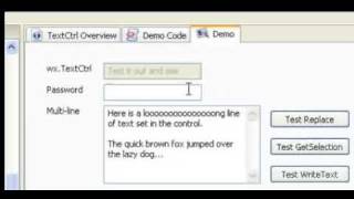 wxTextCtrl-Win32