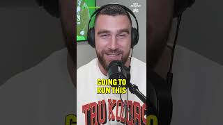 “WOO WERE DOING IT” 😂 Travis Kelce took us behind the scenes of the trick play heard round the world