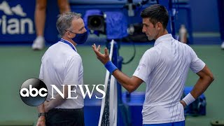 Novak Djokovic ejected from US Open | WNT