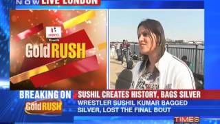 India's Olympic Hero Sushil Kumar  with his Wife speak Exclusively to TImes Now