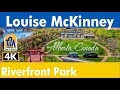 Louise McKinney Riverfront Park  |  Shumka Stage  |  Edmonton Downtown  |  Alberta CANADA 🇨🇦【4K】😊👍❤️