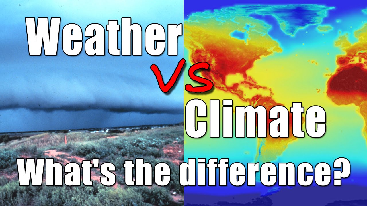 Weather Vs. Climate: What's The Difference? - YouTube