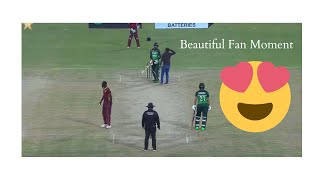 Shadab Khan Fan Moment Pakistan vs West Indies