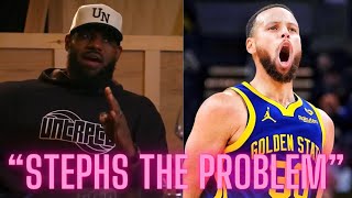 LeBron James Talks About Guarding Stephen Curry On Podcast | LeBron Podcast With JJ Redick