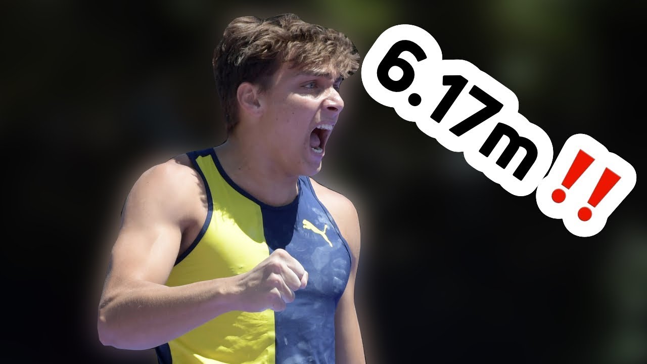 MONDO DUPLANTIS BREAKS POLE VAULT WORLD RECORD - YouTube