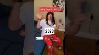 Born in 2012? Hope you're ready 🤣 #2012 #2023 #girls #emotionaldamage #tween #teenagegirls #teens