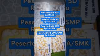 PIP 2024 CAIR LEWAT BRI DAN BNI #pipsekolah #pkh #bpnt