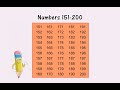 UKG || MATHS || Numbers 151-200