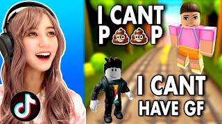 Reacting to ROBLOX GROUP CHAT STORIES