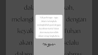 Bagaimana cara melangkah #TheWordsID