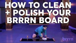 TUTORIAL - How to Clean + Polish Your Slide Board