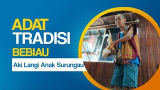 Adat tradisi bebiau Dayak Iban #harigawai #borneo #culture