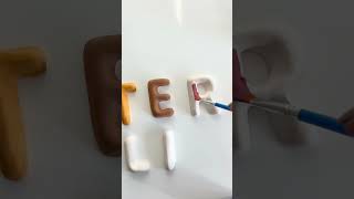 Make nursery letters for your babies room