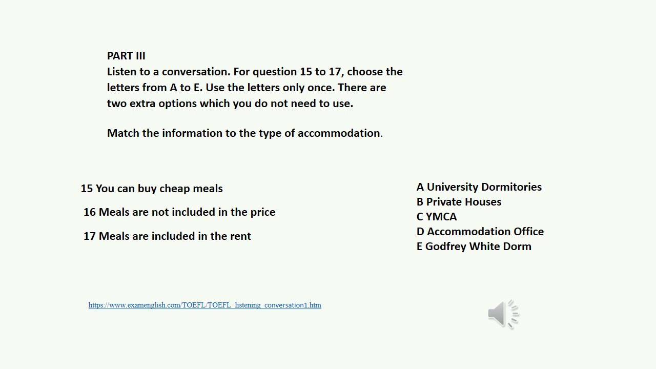 MUET LISTENING PRACTICE 1/ 2021 - YouTube