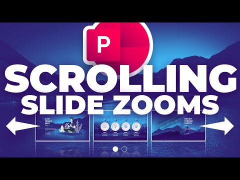 PowerPoint Scrolling Slide Zooms FREE Slides 