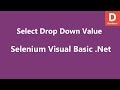 Selenium Visual Basic .Net Select Dropdown Value