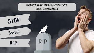 Ucapan Belasungkawa Dalam Bahasa Inggris yang Benar | Condolences |