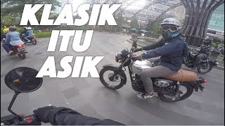 Kawasaki W175 - SunMoRi With Harald Arkan, The Jakarta Roads #motovlog Indonesia