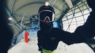 Rome Stale Fish snowboard 2023 model || Test session || indoor