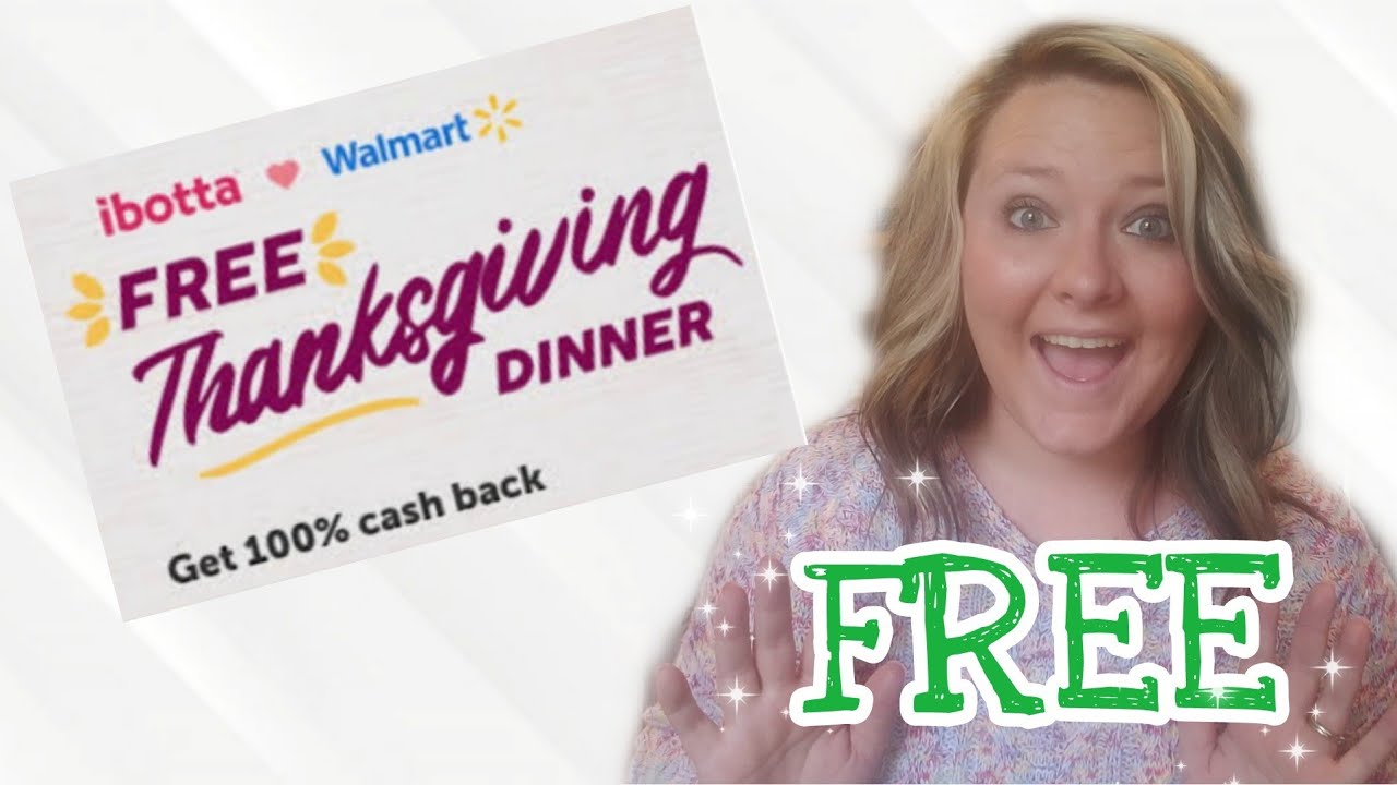 FREE Thanksgiving Dinner | Ibotta Deal - YouTube