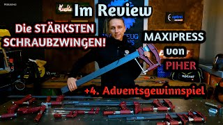 Die STÄRKSTE Schraubzwinge🗜️🦾  PIHER Maxipress Hochleistungs Schraubzwinge | Werkzeug Reviews