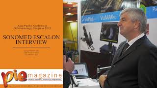 2019 APAO Video Interview with Sonomed Escalon and the Handheld Camera