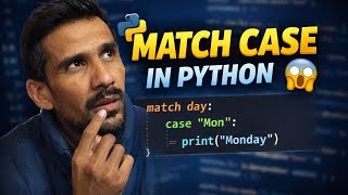 Match Case in Python | Complete Tutorial with Examples (Hindi)