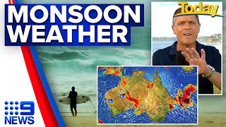 Week-long 'flood and rain event' to hit Australia | 9 News Australia