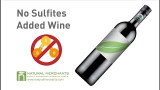 No Sulfites Added Wine