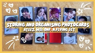 Storing and Organizing Photocards | November (Ateez, ONF, WEi Day6 +)