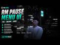 RM Pause Menu UI | ESX • QBCore • QBOX | Clean & Modern FiveM Menu