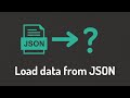 How to load data from a JSON file