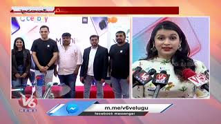 Bollywood Actress Mannara Chopra Launch MI 10I Smart Phone In Cellbay | Gachibowli | V6 News
