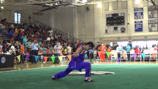 2015 U.S. Adult Wushu Team Trials - Danny Tu (Compulsory Nanquan)