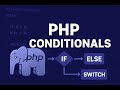 PHP Conditional Statements  (Day 3) - IF, ELSE, ELSEIF & SWITCH Statement Tutorial for Beginners