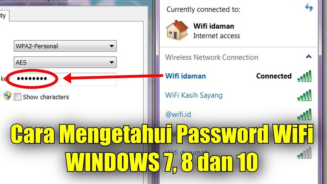 Cara Nak Melihat Password Wifi Yang Sudah Tersambung - LandinknoeCosta