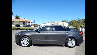 2016 Ford Fusion Hybrid SE in depth walk around video review!