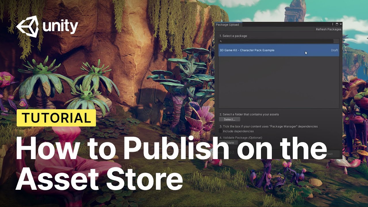 How To Publish On The Unity Asset Store - YouTube