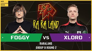WC3 - RARALAND - Group B Round 2: [NE] Foggy vs XlorD [UD]