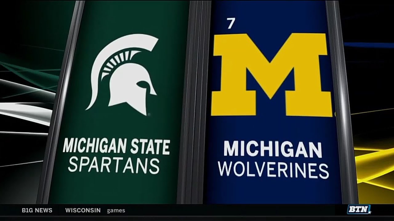 Michigan State At Michigan - Football Highlights - YouTube