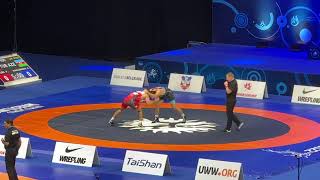 Güləş üzrə Dünya Çempionatı: (92kq - 1/4 final) Osman Nurmaqomedov(AZE) - Feyzullah Aktürk (TR)