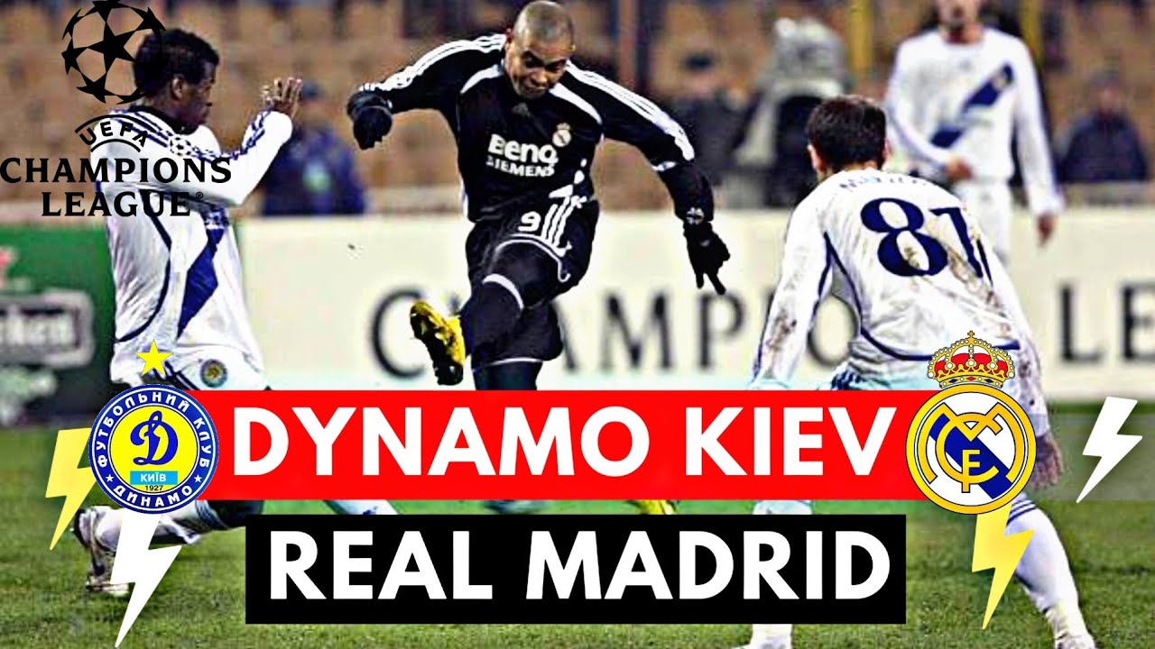 Dynamo Kiev Vs Real Madrid 2-2 All Goals & Highlights ( 2006 UEFA ...