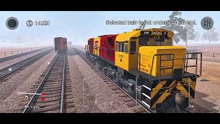 Driving an EMD Locomotive with a Passenger Trainz 3