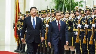 A 'new start' in bilateral relations: Chinese President Xi Jinping hosts Moon Jae-in