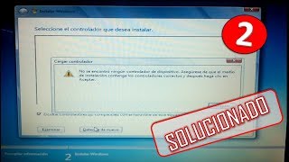 Solución Error No se encontró ningún controlador de dispositivo