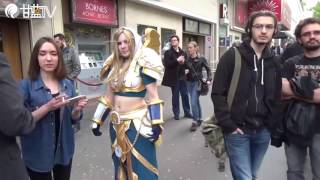 魔獸電影全球首映Warcraft movie screen debut in Paris第八發-血精靈牧師還是矮人牧師