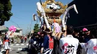 2012年富嶋神社宵宮 苅屋 タキロン