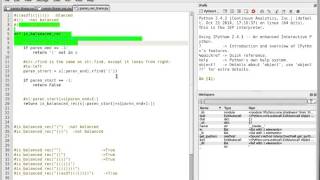 CSC180: Matching Parentheses Recursively: Tracing