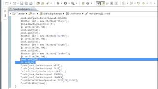 Java programming part 66 GUI : Adding Tool bars, and populating it with buttons