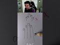 HOW TO DRAW A HAND #shorts